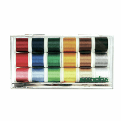 Madeira Rayon Thread Pack 18 Spools