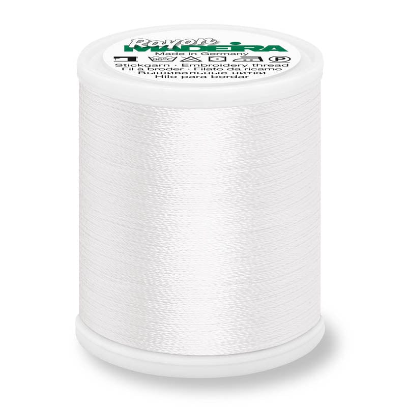 Madeira Threads Madeira Thread Rayon No.40 1000M Colour 1001  - The Sewing Studio