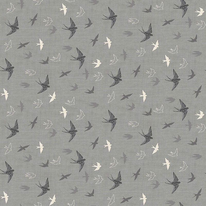 Makower Fabric Makower Fabric Hedgerow 2421 S Swallows  - The Sewing Studio