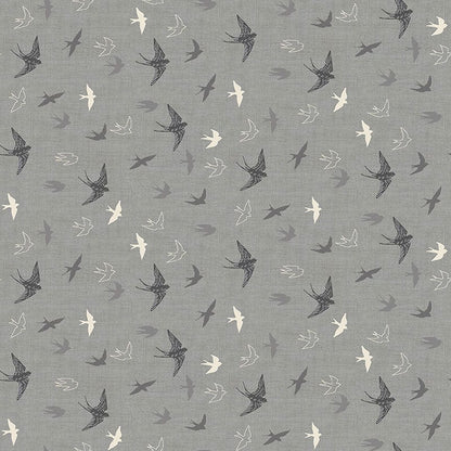 Makower Fabric Makower Fabric Hedgerow 2421 S Swallows  - The Sewing Studio