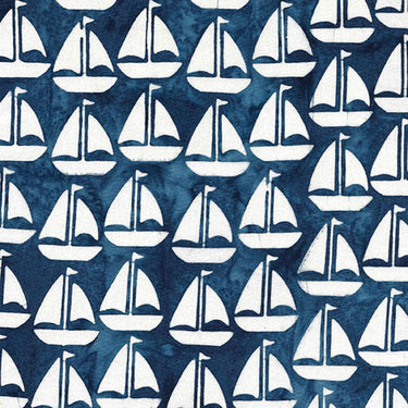 Makower Fabric Makower Fabric Island Batiks 6 1125 Sail Away  - The Sewing Studio for sale UK - The Sewing Studio