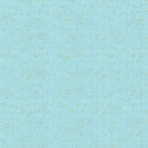 Makower Fabric Makower Fabric Metallic Linen Texture Light Blue 2566 B1  - The Sewing Studio