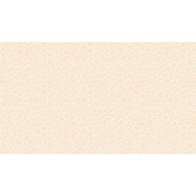 Makower Patchwork Fabric Essentials Hearts Nude