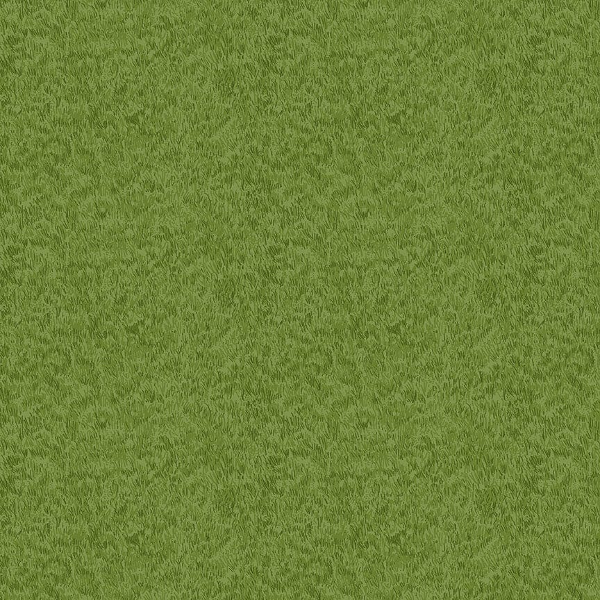 Makower Fabric Makower Patchwork Fabric Landscape Grass Green  - The Sewing Studio