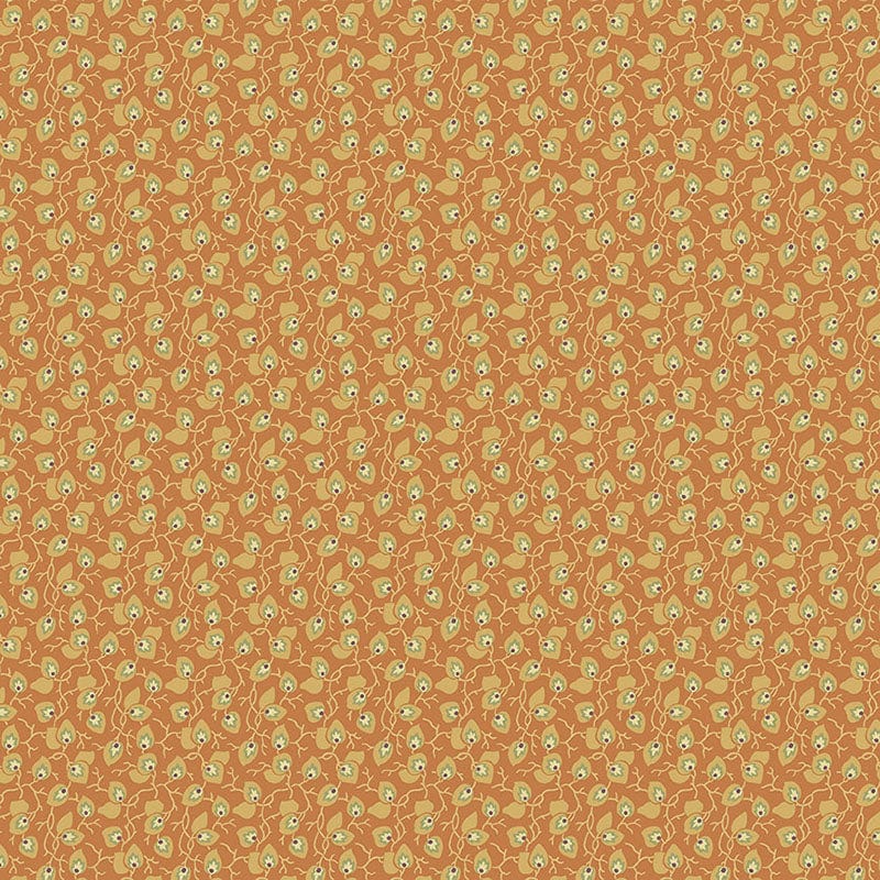 Makower Practical Magic Vine Orange Fabric 2/284O