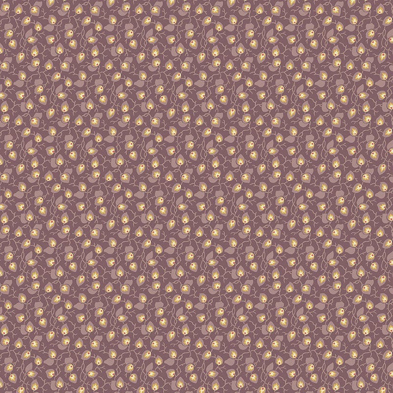 Makower Practical Magic Vine Purple Fabric 2/284P
