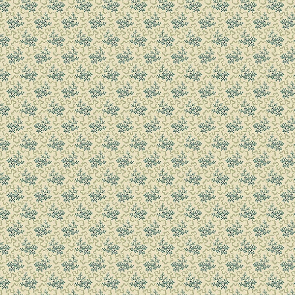 Makower Practical Magic Elderberry Green Fabric 2/288L