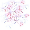 Mini Round Craft Buttons White: 2g pack