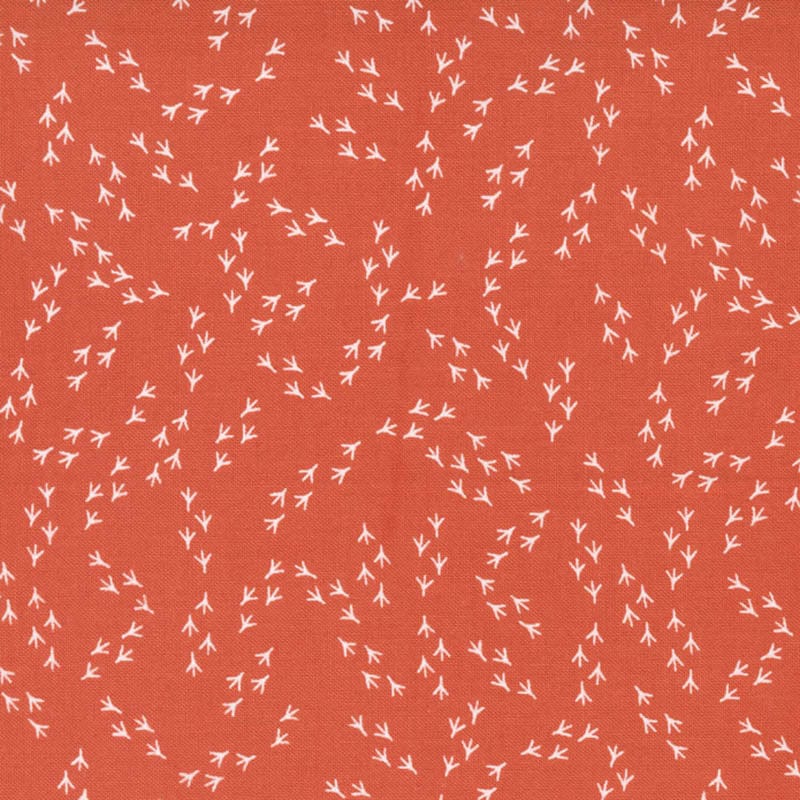 Moda Birdsong Fabric Bird Dance Cardinal 48358-13