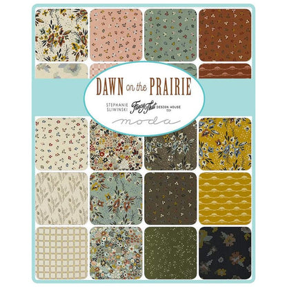 Moda Dawn On The Prairie Mini Charm 45570MC Swatch