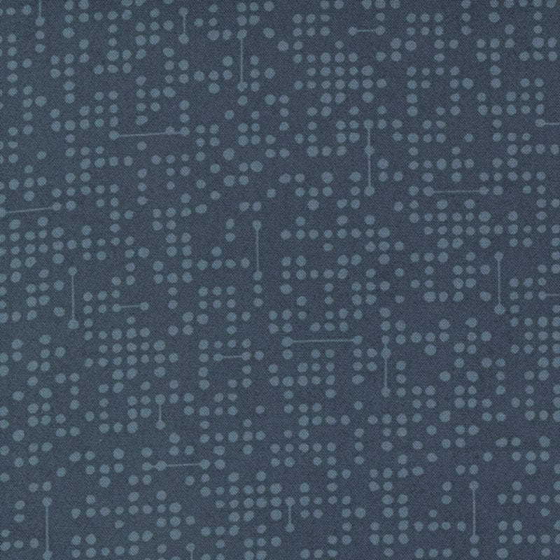 Moda Decorum Fabric Conduct Dot Geometric Admirable 30686-17