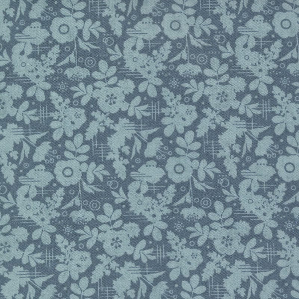 Moda Decorum Fabric Honor Floral Serene 30683-16