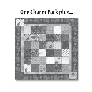 Moda Download Free Pattern: One Charm Pack Plus Quilt  - The Sewing Studio for sale UK - The Sewing Studio