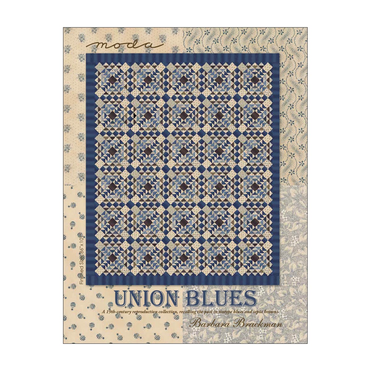 Moda Download Free Pattern: Union Blues Quilt  - The Sewing Studio