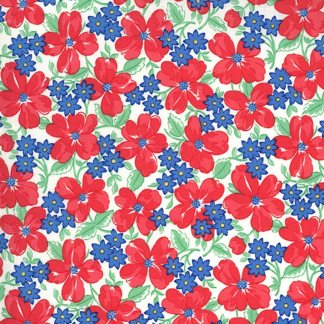 Moda Fabric 30s Playtime Garden Party Eggshell 33590 11