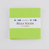 Moda Fabric Charm Pack Bella Solids Lime