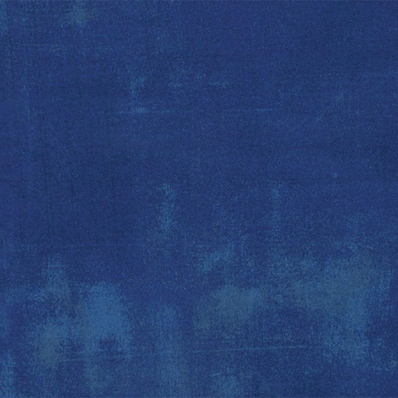 Moda Fabric Extra Wide Moda Fabric Quilt Backing Grunge Cobalt 108 Inch wide  - The Sewing Studio