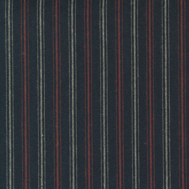 Moda Fabric Homemade Homespuns Woven Stripe Black 9660 42  - The Sewing Studio for sale UK - The Sewing Studio