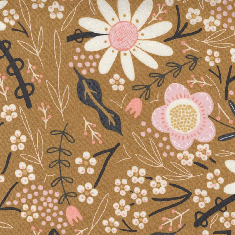 Moda Fabric Moda Birdsong Fabric July Sunshine 48351-14  - The Sewing Studio