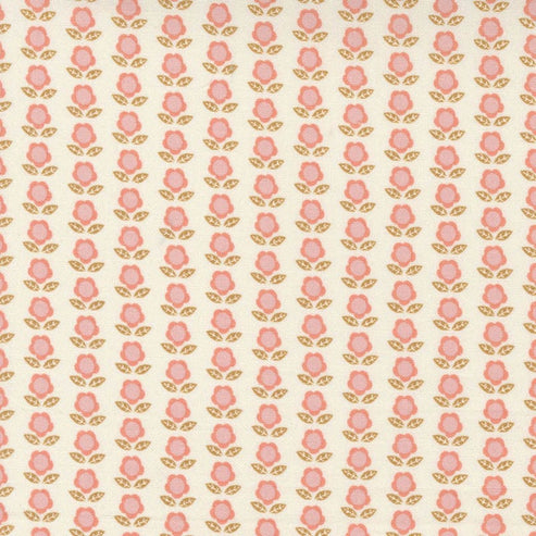 Moda Fabric Moda Birdsong Fabric Little Flowers Cloud 48357-11  - The Sewing Studio