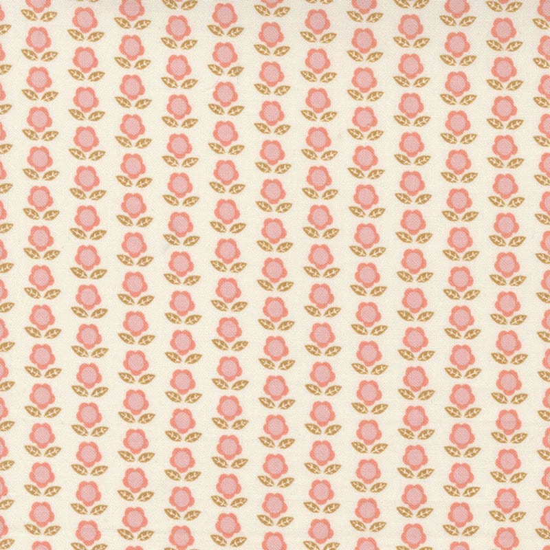 Moda Fabric Moda Birdsong Fabric Little Flowers Cloud 48357-11  - The Sewing Studio