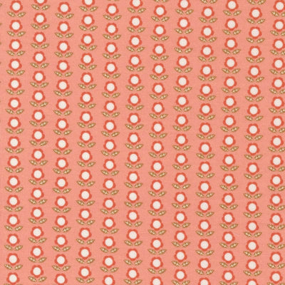 Moda Birdsong Fabric Little Flowers Peach 48357-12