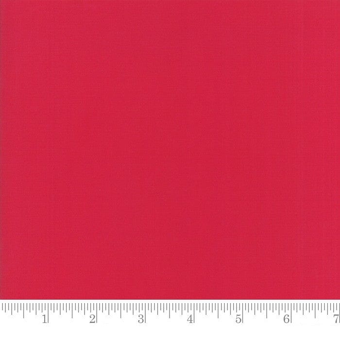 Moda Fabric Moda Fabric Bella Solids Basics Lipstick Pink 9900 340  - The Sewing Studio