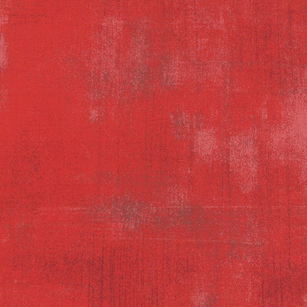 Moda Fabric Moda Fabric Berry Merry Grunge Scarlet  - The Sewing Studio