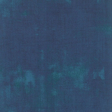 Moda Fabric Moda Fabric Grunge Prussian Blue  - The Sewing Studio for sale UK - The Sewing Studio