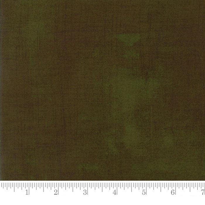 Moda Fabric Moda Fabric Grunge Wren Green Brown  - The Sewing Studio