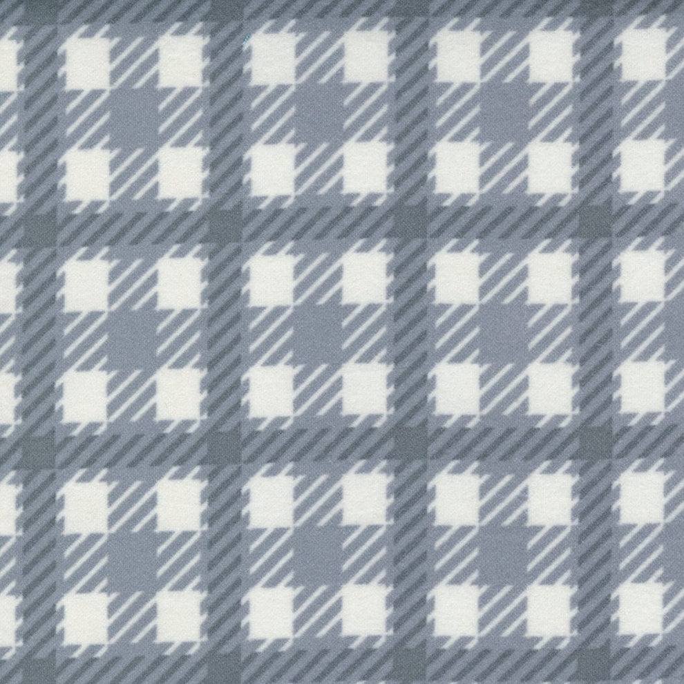 Moda Fabric Moda Fabric Yuletide Gatherings Scottish Plaid Smoke 49146 18F  - The Sewing Studio