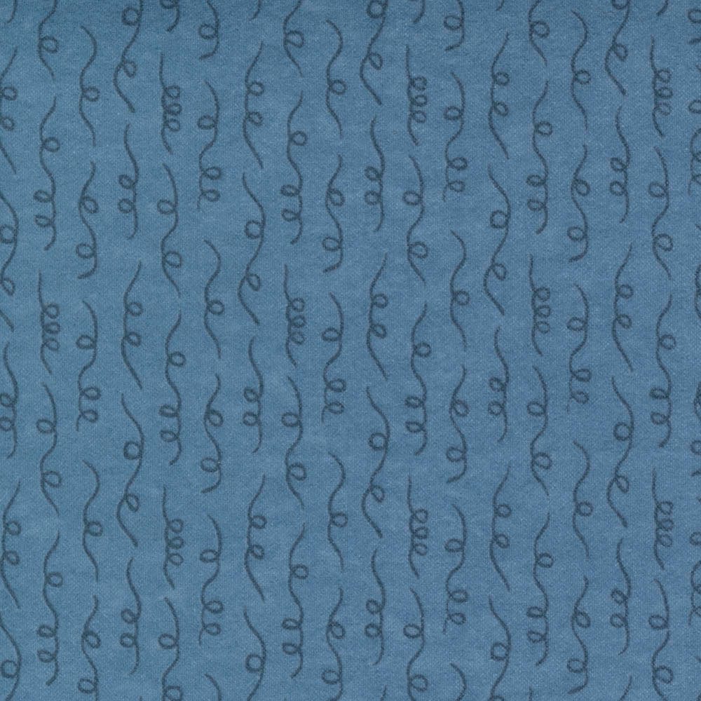 Moda Fabric Moda Fall Fantasy Flannels Curly Qs River Fabric 6845 26F  - The Sewing Studio