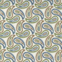 Moda Fabric Moda Fall Fantasy Flannels Paisley Swirl Birch Fabric 6841 25F  - The Sewing Studio