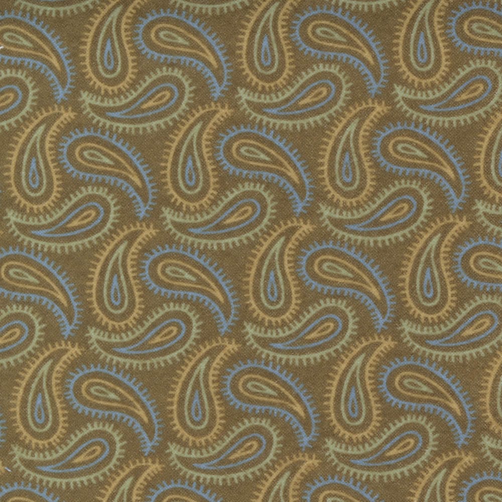 Moda Fabric Moda Fall Fantasy Flannels Paisley Swirl Branch Fabric 6841 24F  - The Sewing Studio