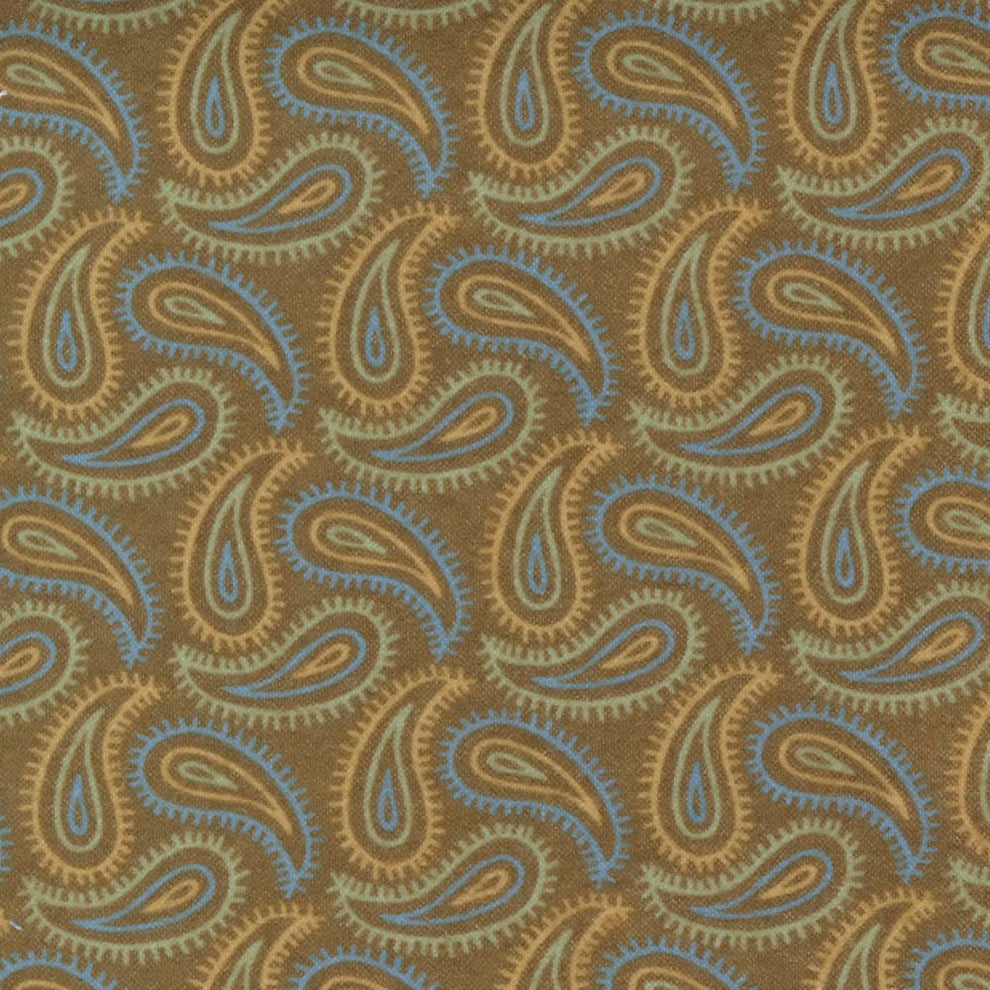 Moda Fabric Moda Fall Fantasy Flannels Paisley Swirl Branch Fabric 6841 24F  - The Sewing Studio