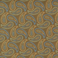 Moda Fabric Moda Fall Fantasy Flannels Paisley Swirl Branch Fabric 6841 24F  - The Sewing Studio