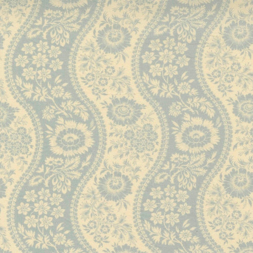 Moda Fabric Moda La Vie Boheme Athenes Stripe Ciel Blue Fabric 13901 15  - The Sewing Studio