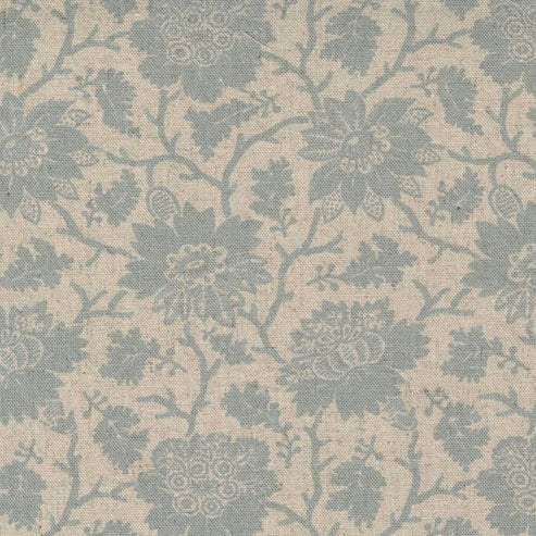 Moda Fabric Moda La Vie Boheme Carmen Floral Linen Ciel Blue Fabric 13900 18L  - The Sewing Studio