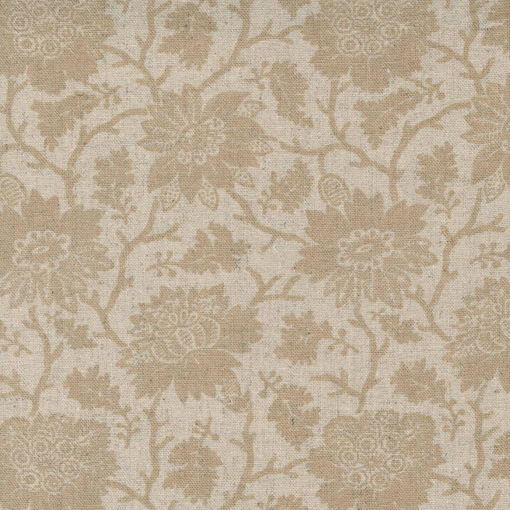 Moda Fabric Moda La Vie Boheme Carmen Floral Linen Oyster Fabric 13900 15L  - The Sewing Studio