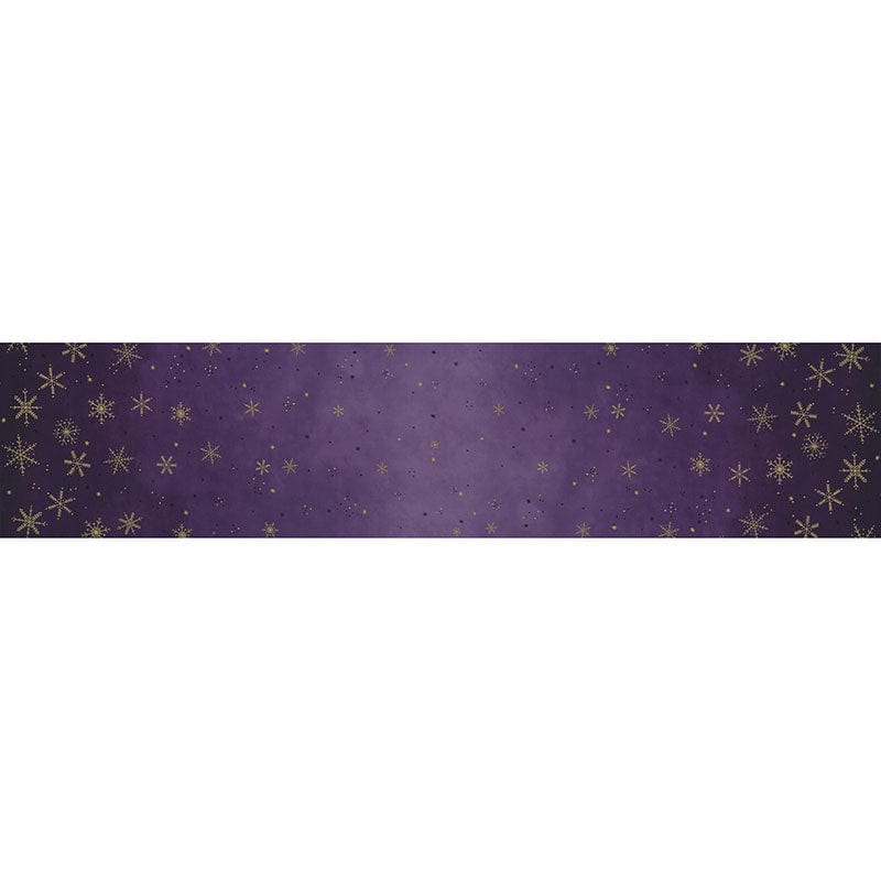 Moda Fabric Moda Ombre Flurries Winter Snowflakes Aubergine 10874-224MG  - The Sewing Studio