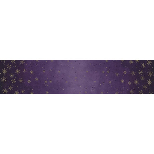 Moda Fabric Moda Ombre Flurries Winter Snowflakes Aubergine 10874-224MG  - The Sewing Studio