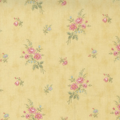 Moda Promenade Fabric Bouquet Toss Sunshine 44283-16