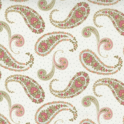 Moda Promenade Fabric Paisley Waltz Cloud 44282-11