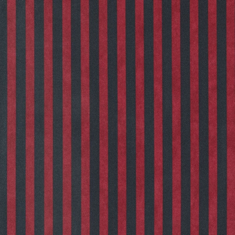 Moda Fabric Moda Shoppes On Main Awning Stripe Crimson 6926-17  - The Sewing Studio