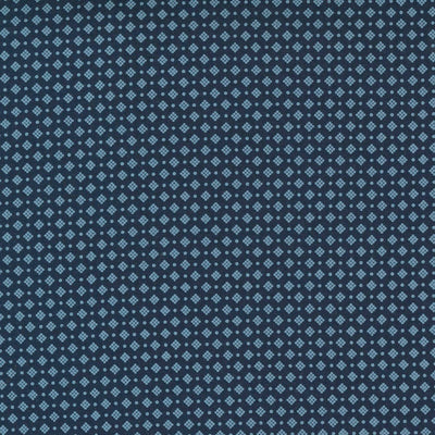 Moda Starlight Gatherings Dotted Nine Navy Fabric 49163 13