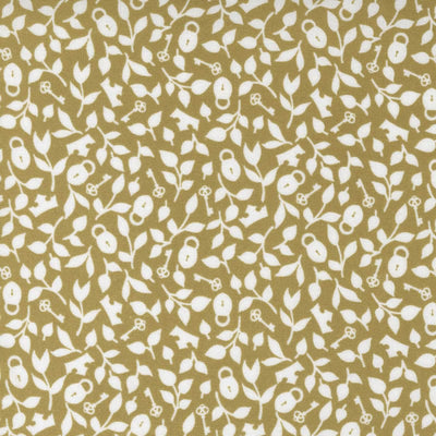 Moda Wild Meadow Fabric Crown And Vines Bronze 43135-12