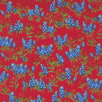 Moda Fabric Moda Wildflowers Floral Bluebonnets Poppy Fabric 33622 18  - The Sewing Studio