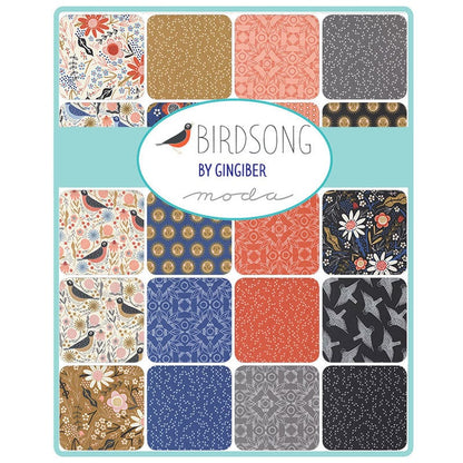 Moda Fabric Pre Cuts Moda Birdsong Fat Quarter Bundle 34 Piece 48350AB  - The Sewing Studio