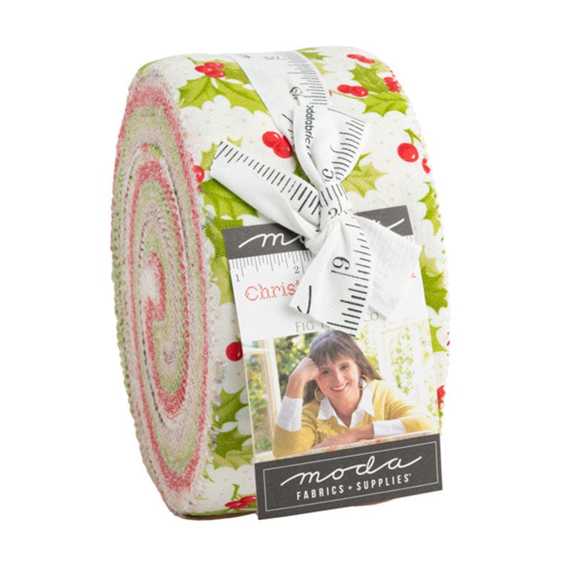 Moda Fabric Pre Cuts Moda Christmas Stitched Jelly Roll 20440JR  - The Sewing Studio