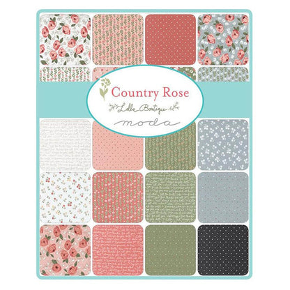 Moda Fabric Pre Cuts Moda Country Rose Honey Bun 5170HB  - The Sewing Studio